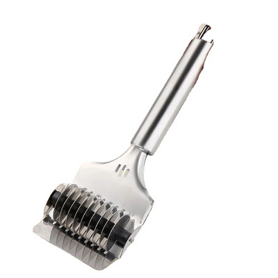 Manuāls nūdeļu griezējs nerūsējošā tērauda rullīšu nūdeļu automāts Ātrās ēdināšanas nūdeles Mīklu velmēšanas mašīna Makaronu rīki Virtuves sīkrīki