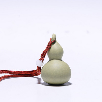 Tradicinė Yixing purpurinė molio arbata naminiams gyvūnėliams darbalaukio moliūgų modelis Palankus papuošalai Rankų darbo skulptūra Arbata figūrėlė Meno puošmena