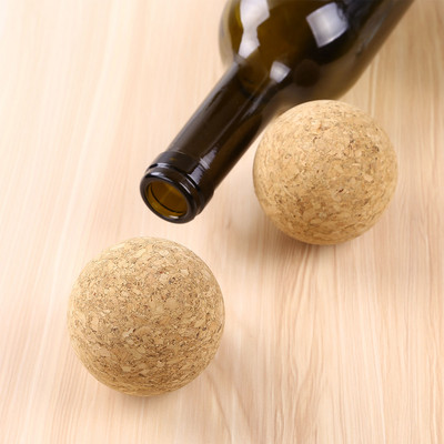 2p 50-61 mm запушалка за винени коркови топки Първокласна естествена кръгла дървена гарафа за вино Гарафа Резервни тапи за бутилка Homebrew Beer Tool