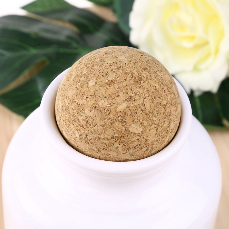 2p 50–61 mm vyno kamštienos rutuliukų kamštis aukščiausios kokybės natūralaus apvalaus medinio vyno grafino grafino butelio pakeitimo kamščiai Homebrew alaus įrankis