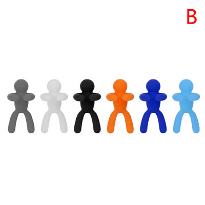 6/8 gab Vīna glāzes marķieris Creative 3D Trušu ausis Silikona dzēriena piekariņi vīna identifikators šampanieša kokteiļiem