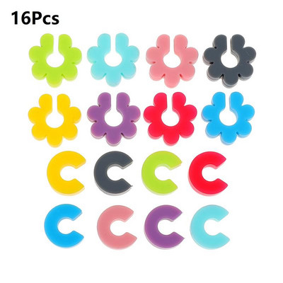 Borospohár jelölő Borbűvek Poharak Azonosító Jelölő Poharak Poharak Markerek Szilikon Üveg Virág alakú Poharak Címke