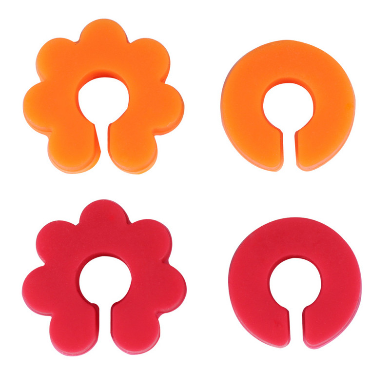 Borospohár jelölő Borbűvek Poharak Azonosító Jelölő Poharak Poharak Markerek Szilikon Üveg Virág alakú Poharak Címke