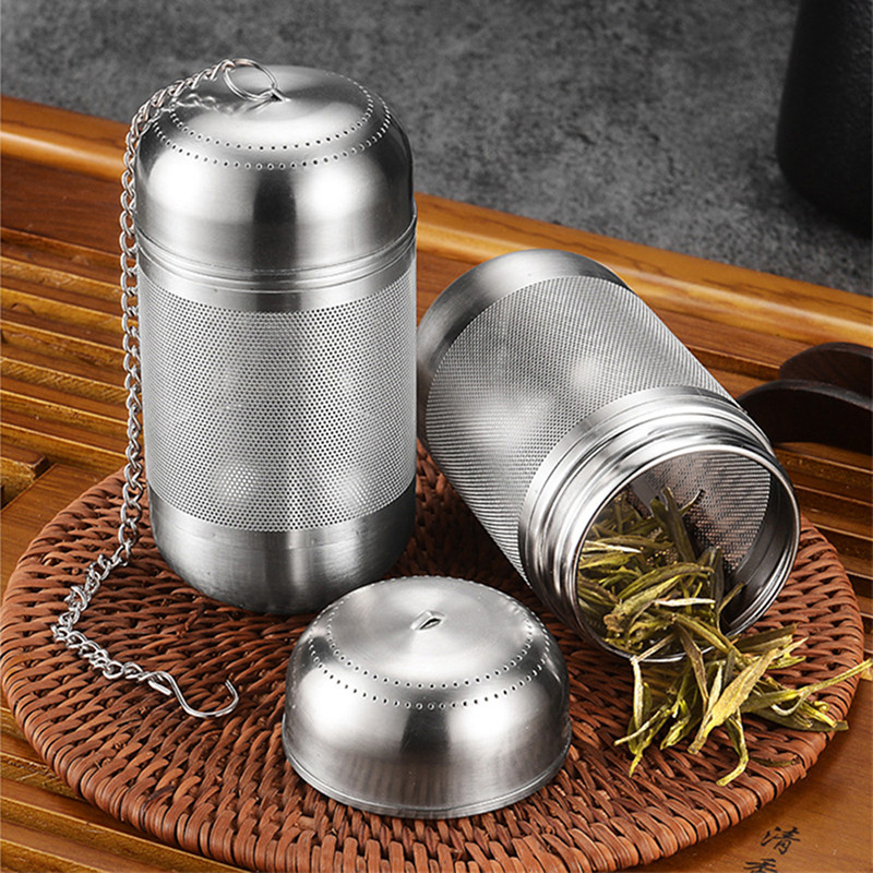 Nerūdijančio plieno arbatos infuzija Arbatos lapai Prieskoniai Prieskoniai Rutulinis sietelis arbatinukas Smulkaus tinklelio kavos arbatos filtras Arbatos indai Arbatos priedai