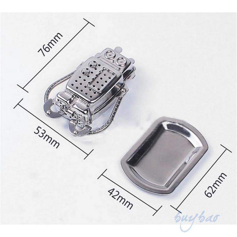 1 τεμ. Ρομπότ από ανοξείδωτο χάλυβα, ρομπότ, σε σχήμα πιθήκου, με χύμα φύλλων, φίλτρο τσαγιού, φίλτρο βοτάνων, διαχύτης μπαχαρικών σε όλο τον κόσμο Κατάστημα