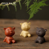 Boutique Purpura Māla tēja Mājdzīvnieks Jauka Cūkas statuja