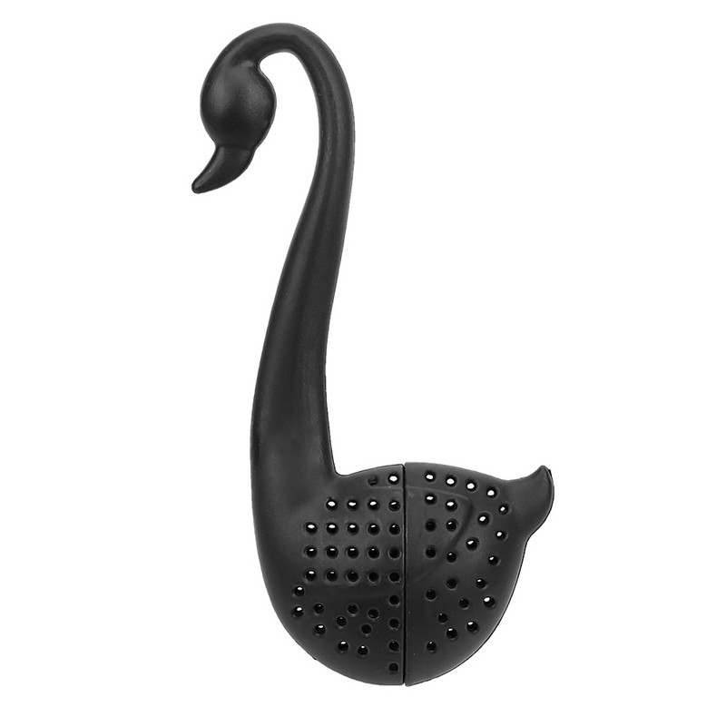 Garšaugu filtru difuzors gulbis vaļīgās tējas sietiņš kafijas filtrs tējas uzliets tējas rīki