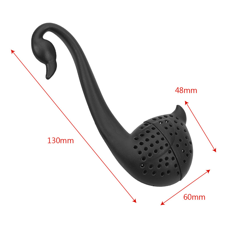 Garšaugu filtru difuzors gulbis vaļīgās tējas sietiņš kafijas filtrs tējas uzliets tējas rīki