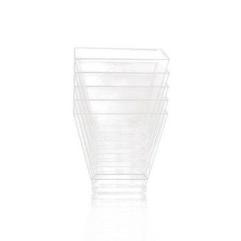 25 τμχ 60ML Πλαστικά Φλιτζάνια Επιδόρπιο μιας χρήσης Μερίδα Διαφανές Ζελέ ψησίματος Γιαούρτι Επιδόρπιο Κύπελλο παγωτού Κουζίνα Δοχείο τροφίμων