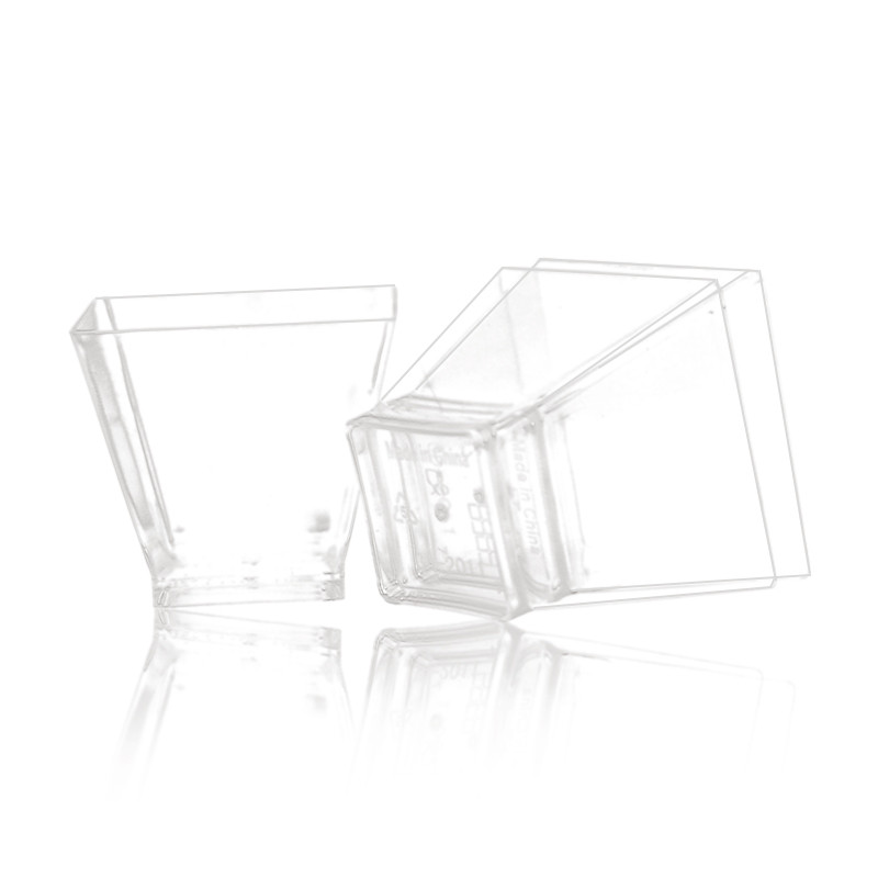 25 vnt 60 ml vienkartiniai plastikiniai desertiniai puodeliai porcija permatoma kepimo želė Jogurtas desertinis ledų puodelis virtuvės maisto indas