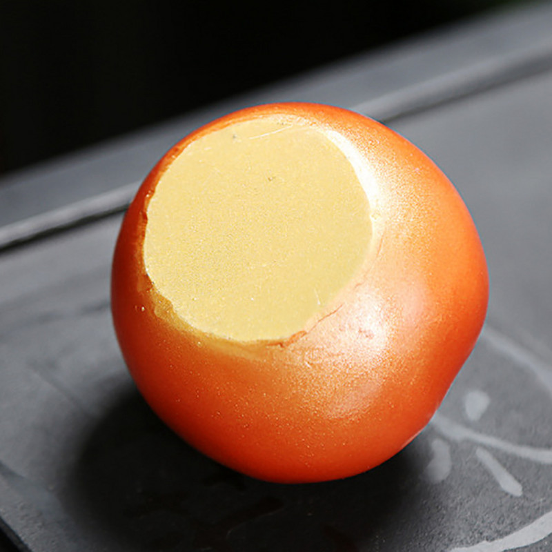 Tējas lolojumdzīvnieku krāsas maiņas sveķi Tomāts Tējas ceremonijas dekorēšana Tējas paplātes ornaments Tējas piederumi