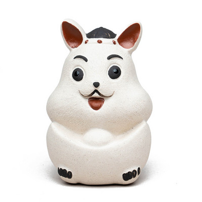 Purpursarkana smilšu tēja Mājdzīvnieku rotājumi Trušu tēja Rotaļ urinēšanas lelles tējas komplekts urinēšanas ūdens aerosola piederumi