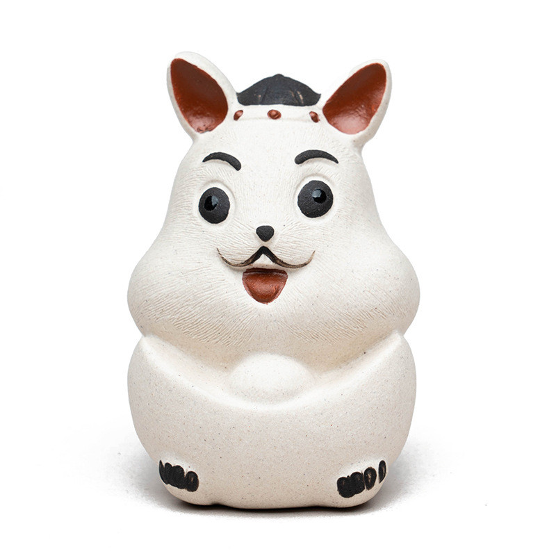 Purpursarkana smilšu tēja Mājdzīvnieku rotājumi Trušu tēja Rotaļ urinēšanas lelles tējas komplekts urinēšanas ūdens aerosola piederumi