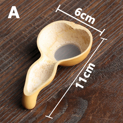 Bambusa tējas sietiņi Tējas ceremonijas piederumi Galda dekors Tējas trauki Virtuves rīks Japāņu rotangpalmas koka tējas lapas Piltuves piederumi