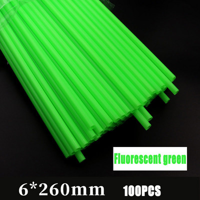 100 vnt. plastikiniai šiaudeliai 260 mm mišri spalva juoda balta ilga lankstūs vestuvių vakarėlio reikmenys plastikiniai šiaudeliai virtuvės priedai