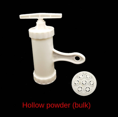 Ръчна пластмасова преса за юфка Многофункционална наденица за пълнене на юфка Домашна наденица Домакински 5 Подметка Маркировка Натиск Повърхностна единица