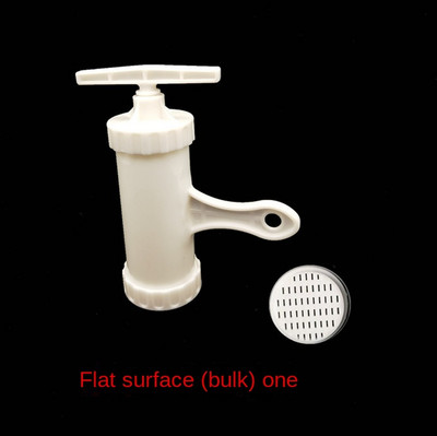 Ръчна пластмасова преса за юфка Многофункционална наденица за пълнене на юфка Домашна наденица Домакински 5 Подметка Маркировка Натиск Повърхностна единица