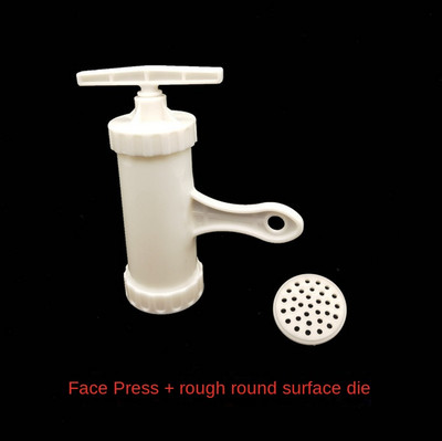 Ръчна пластмасова преса за юфка Многофункционална наденица за пълнене на юфка Домашна наденица Домакински 5 Подметка Маркировка Натиск Повърхностна единица