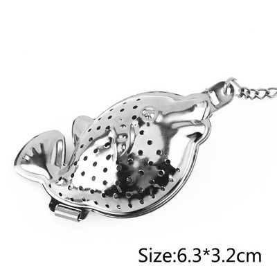 Nerūdijančio plieno arbatos infuzinis sferinis tinklelis arbatos sietelis Kavos rankenėlė arbatos difuzorius rutulinis žolelių prieskonių filtras arbatos maišelio difuzorius 1vnt.