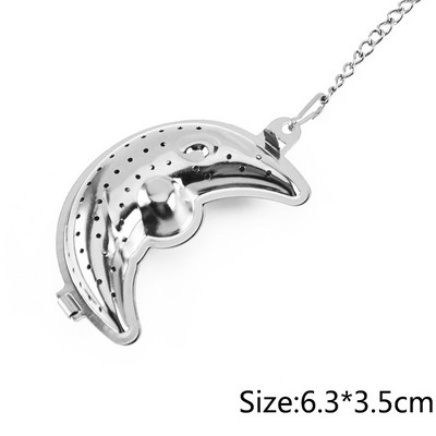 Nerūdijančio plieno arbatos infuzinis sferinis tinklelis arbatos sietelis Kavos rankenėlė arbatos difuzorius rutulinis žolelių prieskonių filtras arbatos maišelio difuzorius 1vnt.