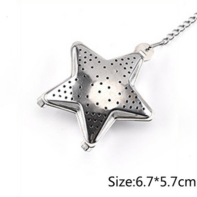 Nerūdijančio plieno arbatos infuzinis sferinis tinklelis arbatos sietelis Kavos rankenėlė arbatos difuzorius rutulinis žolelių prieskonių filtras arbatos maišelio difuzorius 1vnt.