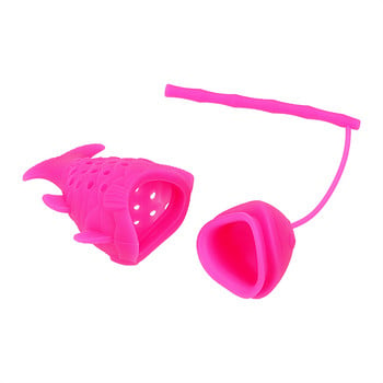 NICEYARD Cute Fishing Tea Strainers Σουρωτήρι τσαγιού σιλικόνης Ανθεκτικό σε υψηλή θερμοκρασία Επαναχρησιμοποιήσιμο Teaware Εργαλεία τσαγιού Φακελάκι τσαγιού