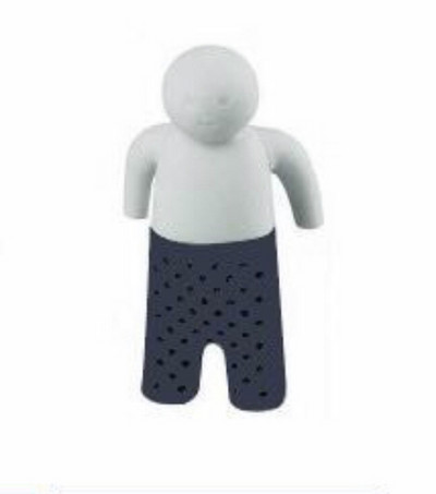 Interesants Silikona tējas sietiņš Jauka multfilma Lazy Portable CreativeVillain Filter Brūvēšana Tējkannas Virtuves piederumi