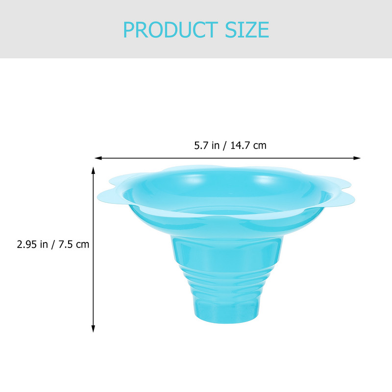 50 vnt Vienkartiniai jogurto puodeliai Sniego kūgio puodeliai ledams Smoothie Ledų puodelis Nuskustas ledinis smėlis Ledo dubuo gėlė sniego ledo puodelis