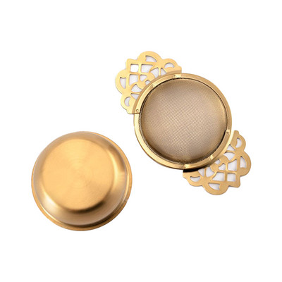 Restoran Cjedilo za listove čaja s dvostrukom ručkom Mrežasti filtar Alat za cijeđenje od nehrđajućeg čelika Kuhinjski dodaci Srebrni