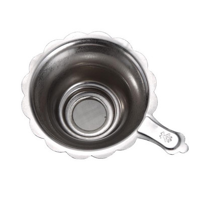 Filtru de ceai din plasă din oțel inoxidabil reutilizabil Filtru de ceai Pâlnie de frunze Infuzor de ceai Vase Accesorii de bucătărie