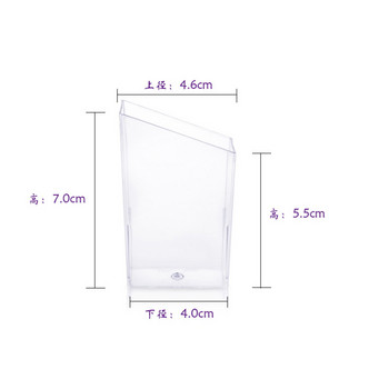 8/16 бр. Пластмасова мини чаша за десерт от сладолед 85 ml Сервизна чаша за мус за желе и кисело мляко Десерт Коледно парти Доставено