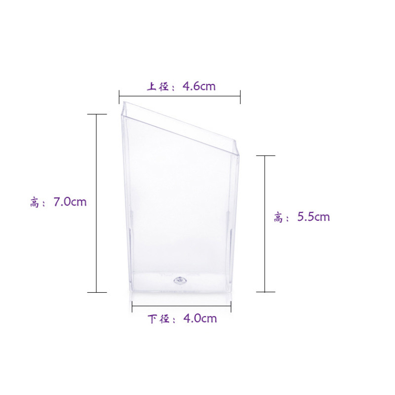 8/16db 85 ml műanyag mini fagylaltos desszert csésze étkészlet Mousse csésze zselés joghurtos desszerthez karácsonyi parti mellékelve