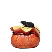 Ķīniešu Yixing purpura māla tēja mājdzīvnieku rotājumi Lucky Animal tēja figūriņa Skulptūra Amatniecība Mājas tējas galda dekorēšanas piederumi