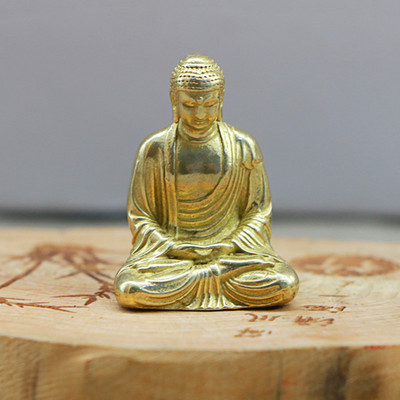 Μασίφ ορειχάλκινο άγαλμα του Βούδα Tea Pet Lucky Fengshui Στολίδι Τραπέζι τσαγιού Διακοσμήσεις επιφάνειας εργασίας Αξεσουάρ Κινεζικά αξεσουάρ τσαγιού