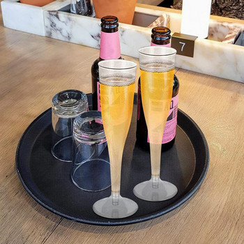 Event Supplies Wine Champagne 4,5oz/135ml Flute Goblet Cocktails Cup Bar Κοκτέιλ πάρτι μίας χρήσης Ποτήρια γάμου 10τμχ Κόκκινο