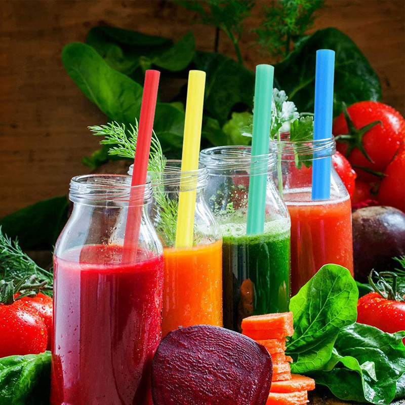 100 tk värvilised joogikõrred laiad/õhukesed ühekordsed plastikkõrred Piimatee piimakokteili mahla kokteilipidu joogikõrre köök