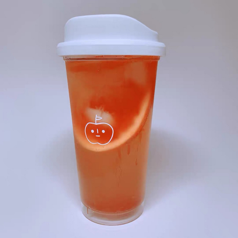 2023 Caurspīdīgas ūdens pudeles 470/355Ml Plastmasas ūdens pudele sulai Piens Tēja Kafijas Tases Skolas Necaurlaidīga dzeramā pudele