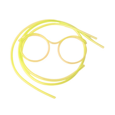 Juokingi akiniai šiaudeliai Minkšti plastikiniai gėrimų maišeliai su šiaudiniais vakarėlio reikmenimis Atmosferos rekvizitai Vienkartiniai vaikai mėgsta gerti vandenį