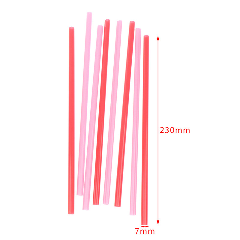 25 bucăți paie pentru smoothie, paie roz în formă de inimă, paie de băut drăguțe din plastic, paie reutilizabile