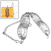 Augstas kvalitātes zemesriekstu formas tējas sietiņš pārtikas kvalitātes brīvu lapu tējas iesmidzināšanas filtra difuzors tējas piederumi