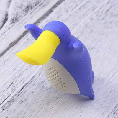 Arbatos sietelis Gyvūnų užpilas Laisvų lapų filtras Mielas įrankis Tinklelio filtrai Koštuvai Gyvūnai Puikus virtuvės reikmenų laikiklis, formos antis