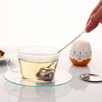 Creative Food-grade 304 неръждаема стомана Tea Infuser Преносим чайник Style Tea Filter Топлоустойчив филтър за цедка за чай Инструмент за чай