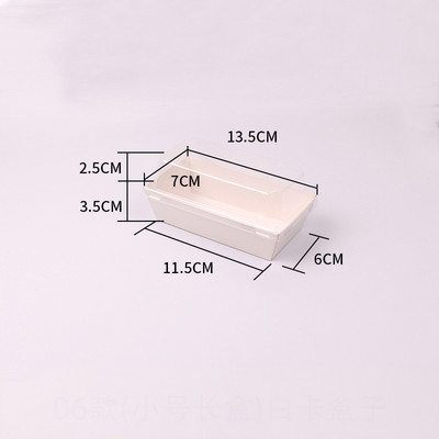 10 vnt stačiakampio / kvadratinio kraftpopieriaus dėžutės sumuštinių vyniojimo dėžutės su plastikiniais skaidriais dangteliais Tortas Duona Užkandžiai Kepyklos maisto pakavimas