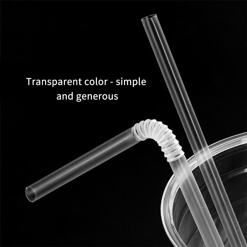 100 vnt vienkartiniai geriamieji šiaudeliai Daugiaspalviai plastikiniai šiaudeliai virtuvės reikmenims Baro vakarėliui Vestuvių gėrimų kokteilių gėrimas lankstus