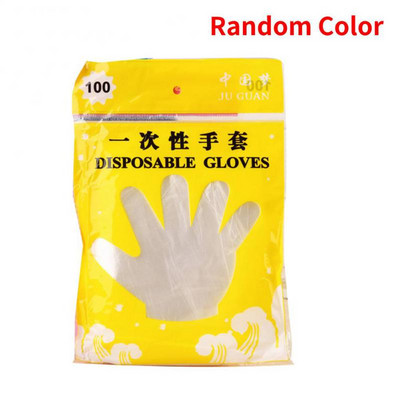 100 vnt. vienkartinės pirštinės, skaidrios vandeniui atsparios švarios higieninės plastikinės pirštinės, maisto tirštinimo plėvelė, vienkartiniai virtuvės reikmenys