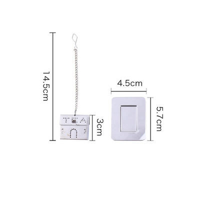 Creative Food-grade 304 nerūsējošā tērauda tējas uzliets pārnēsājams tējkanna stila tējas filtrs Karstumizturīgs tējas sietiņš filtra tējas rīks