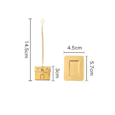 Creative Food-grade 304 nerūsējošā tērauda tējas uzliets pārnēsājams tējkanna stila tējas filtrs Karstumizturīgs tējas sietiņš filtra tējas rīks