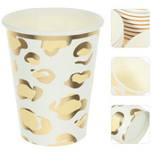 20 gab. Papīra paplāte, dzeramā glāzes banketu krūzes, deserts vienreizējās lietošanas kafija, sabiezināts biroja ūdens