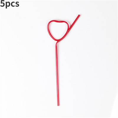 5gab Smieklīgi mīkstas plastmasas cirtaini cilpas salmiņi unikāli elastīgi dzeramā caurule bērnu ballīšu bāra piederumi Alus krāsains mājas brūvējums Kawaii