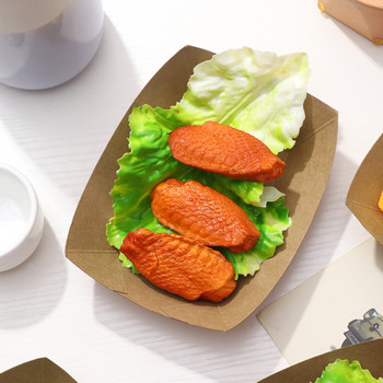 Δοχείο κομποστοποίησης Κουτί φαγητού σερβιρίσματος Βάρκες από χαρτόνι φαγητού Δίσκοι τροφίμων μιας χρήσης Κινέζικα κουτιά για εξαγωγή